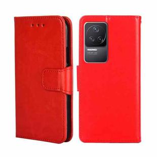 For Xiaomi Redmi K50 / K50 Pro Crystal Texture Leather Phone Case(Red)