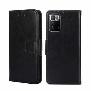 For Xiaomi Redmi Note 10 Pro 5G CN Version Crystal Texture Leather Phone Case(Black)