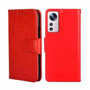 For Xiaomi 12 Pro Crystal Texture Leather Phone Case(Red)