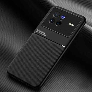 For vivo X80 Classic Tilt Magnetic Phone Case(Black)
