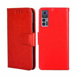 For TCL 30 5G / 30+ 5G Crystal Texture Leather Phone Case(Red)