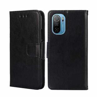 For Ulefone Note 13P Crystal Texture Leather Phone Case(Black)