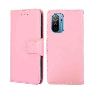 For Ulefone Note 13P Crystal Texture Leather Phone Case(Pink)