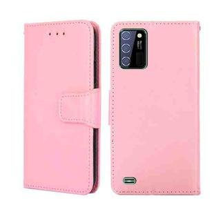 For Oukitel C25 Crystal Texture Leather Phone Case(Pink)