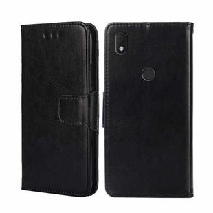 For Alcatel Axel / Lumos Crystal Texture Leather Phone Case(Black)