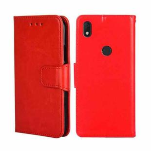 For Alcatel Axel / Lumos Crystal Texture Leather Phone Case(Red)