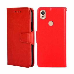 For Kyocera KY-51B Crystal Texture Leather Phone Case(Red)
