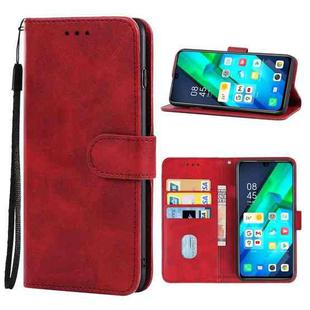 For Infinix Note 12 G96 Leather Phone Case(Red)