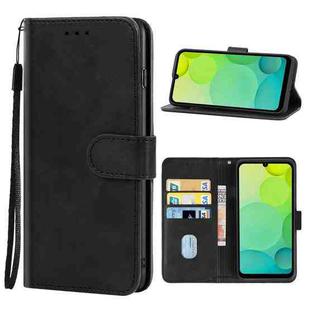 For Ulefone Note 6T Leather Phone Case(Black)