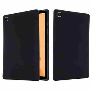 For Samsung Galaxy Tab A7 2020 Solid Color Liquid Silicone Shockpoof Tablet Case(Black)