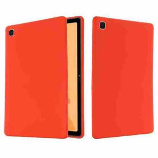 For Samsung Galaxy Tab A7 2020 Solid Color Liquid Silicone Shockpoof Tablet Case(Red)