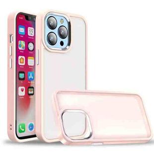 For iPhone 13 Charm Pupil Frosted Skin Feel Phone Case(Pink)