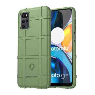 For Motorola Moto E32 Full Coverage Shockproof TPU Phone Case(Green)