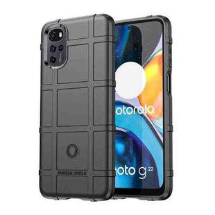 For Motorola Moto E32 Full Coverage Shockproof TPU Phone Case(Black)