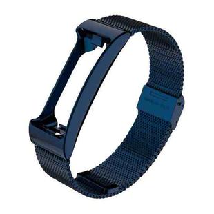 For Fitbit Inspire HR Mijobs Milan Buckle Stainless Steel Watch Band(Blue)
