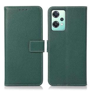 For OnePlus CE 2 Lite 5G Litchi Texture Horizontal Flip Leather Phone Case(Dark Green)
