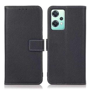 For OnePlus CE 2 Lite 5G Litchi Texture Horizontal Flip Leather Phone Case(Dark Blue)