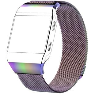 For FITBIT Ionic Milanese Watch Band, Large Size : 24X2.2cm(Colorful)