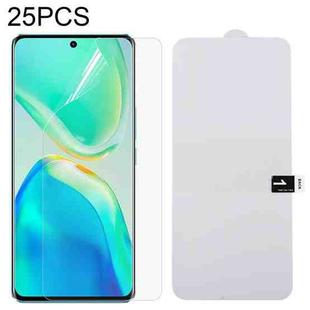 25 PCS Full Screen Protector Explosion-proof Hydrogel Film For vivo S15 Pro