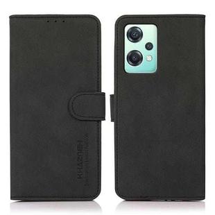 For OnePlus Nord CE 2 Lite 5G KHAZNEH Matte Texture Leather Phone Case(Black)