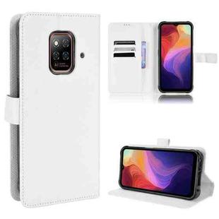 For Ulefone Power Armor 14 / 14 Pro Diamond Texture Leather Phone Case(White)