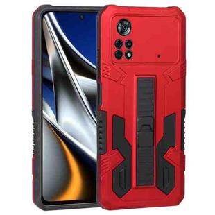 For Xiaomi Poco X4 Pro 5G All Inclusive Double-color TPU + PC Phone Case(Red)