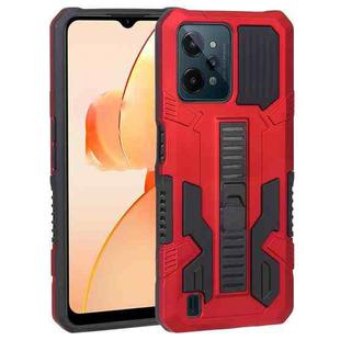 For OPPO Realme C31 All Inclusive Double-color TPU + PC Phone Case(Red)