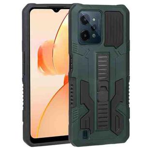 For OPPO Realme C31 All Inclusive Double-color TPU + PC Phone Case(Green)