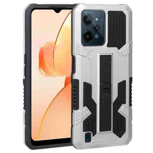 For OPPO Realme C31 All Inclusive Double-color TPU + PC Phone Case(Silver)