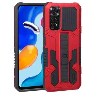 For Xiaomi Redmi Note 11S All Inclusive Double-color TPU + PC Phone Case(Red)