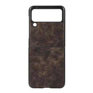 For Samsung Galaxy Z Flip3 5G PU Leather Phone Case(Green)