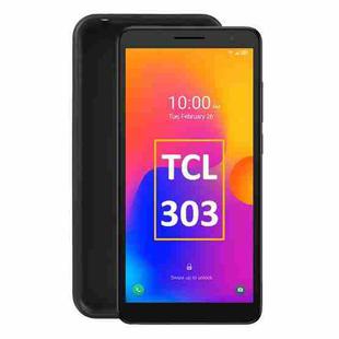 For TCL 303 TPU Phone Case(Black)