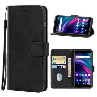 For BLU J9L Leather Phone Case(Black)