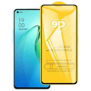 9D Full Glue Screen Tempered Glass Film For OPPO Reno8 Pro