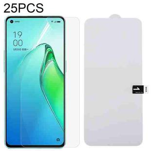 25 PCS Full Screen Protector Explosion-proof Hydrogel Film For OPPO Reno8 Pro