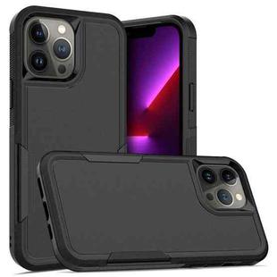 For iPhone 13 Pro Max PC + TPU Phone Case (Black)