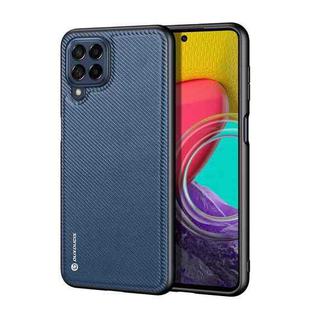 For Samsung Galaxy M53 5G DUX DUCIS Fino Series PU + TPU Phone Case(Blue)
