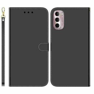 For Motorola Moto G Stylus 4G 2022 Imitated Mirror Surface Leather Phone Case(Black)