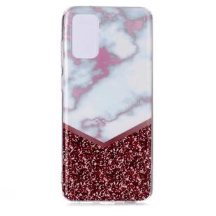 For Galaxy S20+ Coloured Drawing Pattern IMD Workmanship Soft TPU Protective Case(Color Matching)