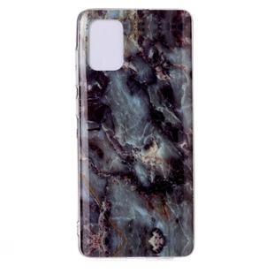 For Galaxy A71 Marble Pattern Soft TPU Protective Case(Brown)