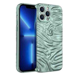 Wave Electroplating TPU Phone Case For iPhone 13 Pro(Sierra Blue)