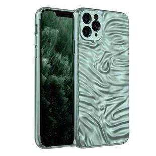 Wave Electroplating TPU Phone Case For iPhone 11 Pro(Sierra Blue)