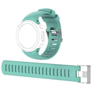 For Sunnto D4 / D4i Novo Diving Watch Silicone Watch Band with Extension Strap(Mint Green)