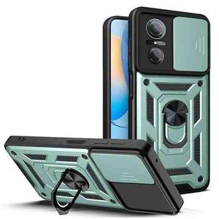 For Huawei nova 9 SE Sliding Camera Cover TPU + PC Phone Case(Green)