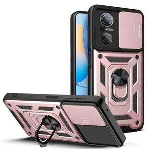 For Huawei nova 9 SE Sliding Camera Cover TPU + PC Phone Case(Rose Gold)