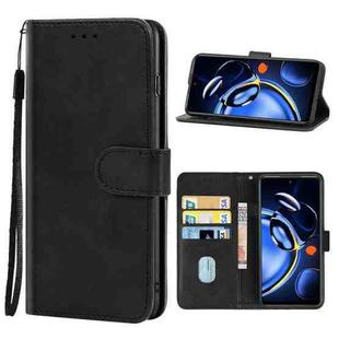 For Xiaomi Redmi Note 11SE Leather Phone Case(Black)