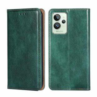 For OPPO Realme GT2 Pro Pure Color Magnetic Leather Phone Case(Green)