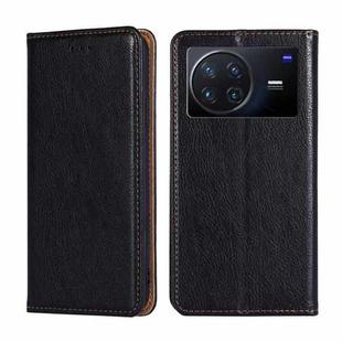 For vivo X Note 5G Pure Color Magnetic Leather Phone Case(Black)
