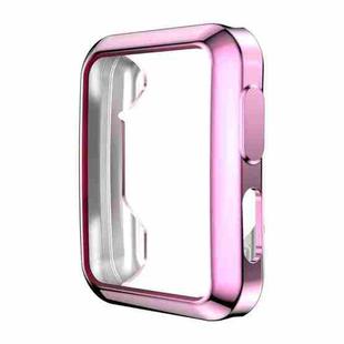 For Huawei Watch D Full Coverage Electroplating TPU Watch Case(Pink)