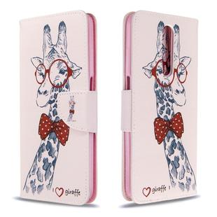 For Xiaomi Redmi K30 Colored Drawing Pattern Horizontal Flip Leather Case with Holder & Card Slots & Wallet(Deer)